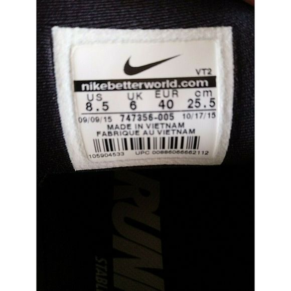 Nike Lunarglide 7, 8.5 Womens Running Shoes - Picture 9 of 9